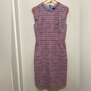 J. Crew Tweed Sheath Dress